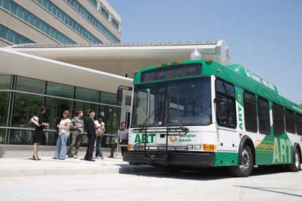 Photo: ART bus at Shirlington Bus Station