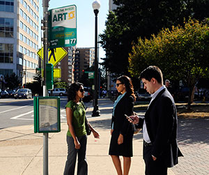 Photo: ART bus stop