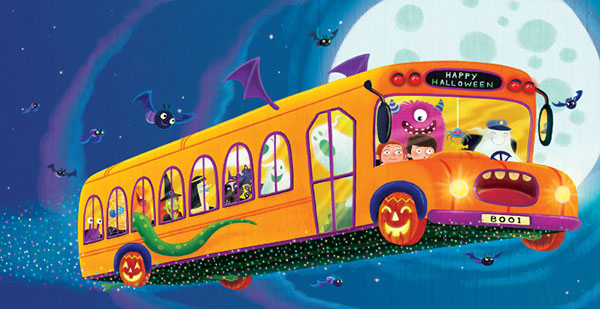 Halloween Bus