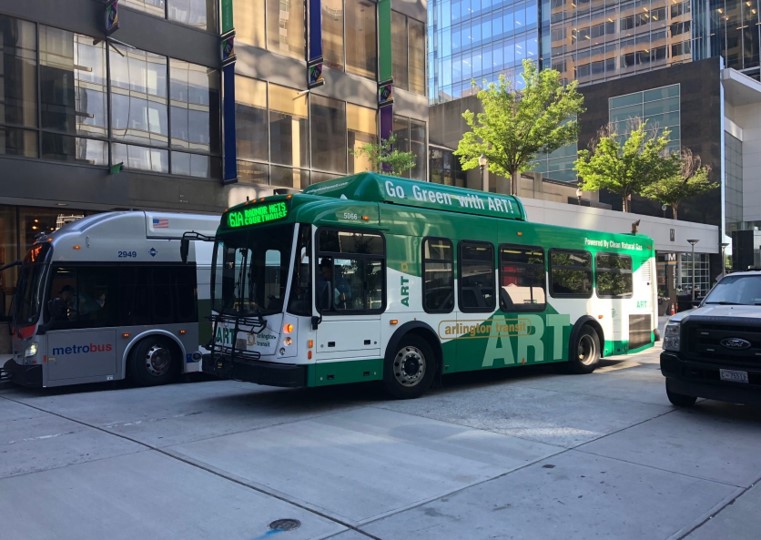 Picture of ART Bus in Rosslyn