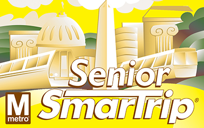 Graphic: Senior SmarTrip Card artwork